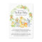 Jungle Animals Baby Shower Book for Baby Card