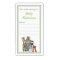 Jungle Animals bookplates green boy baby shower