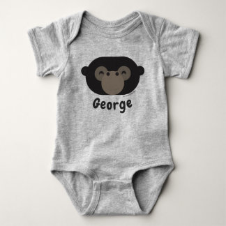Jungle Animals Gorilla | Cute Ape Safari Boy Girl Baby Bodysuit