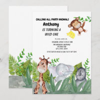 Jungle Animals Hiding In the Greenery First Birth