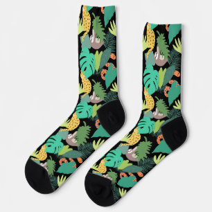 Jungle animals socks