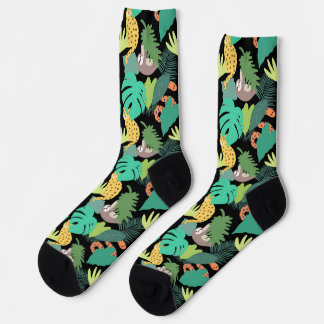 Jungle animals  socks