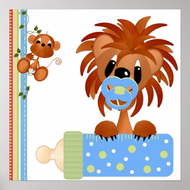 Jungle Babies Print (Front)