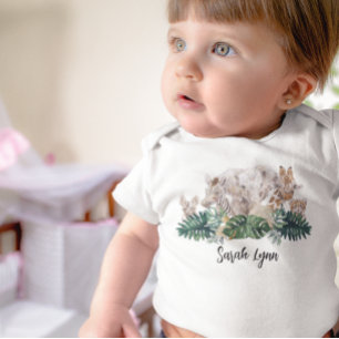 Jungle Babies Safari African Baby Animals Baby Bodysuit