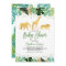 Jungle Baby Shower Invitation Tropical Baby Shower