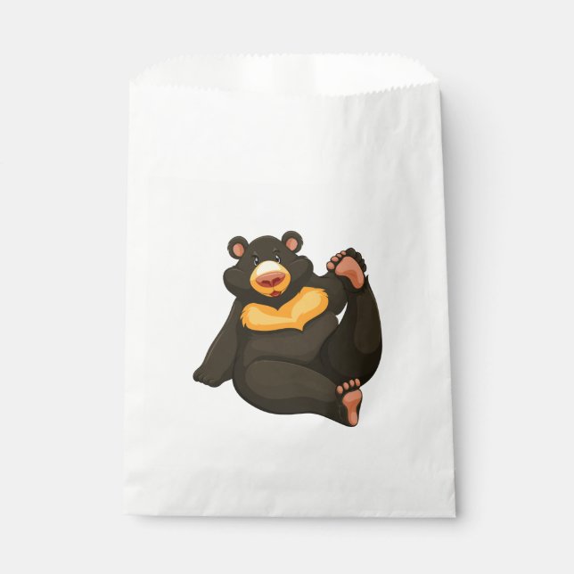 Jungle Bear Favour Bag (Front)