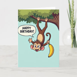 Jungle Birthday Fun Card