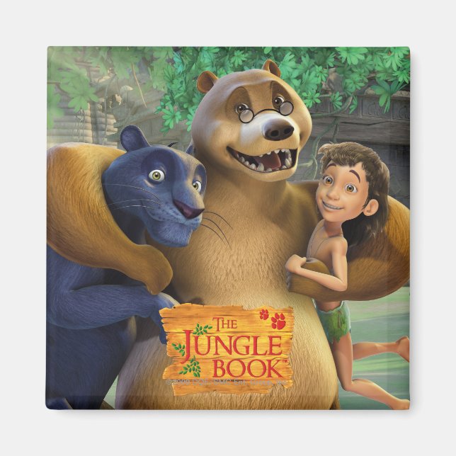 Jungle Book Group Shot 1 Magnet (Front)