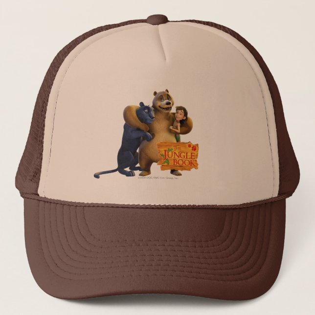 Jungle Book Group Shot 1 Trucker Hat (Front)