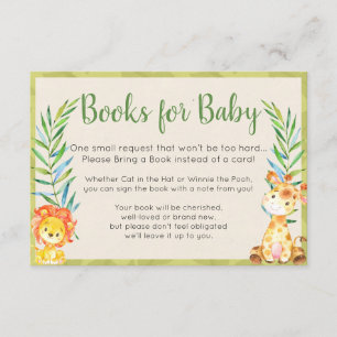 Jungle Books for Baby Card