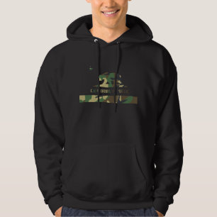Jungle Camouflage California Republic Flag Hoodie