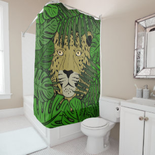 Jungle Cat No. 2 Shower Curtain