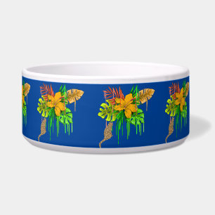 Jungle cat Pet Bowl