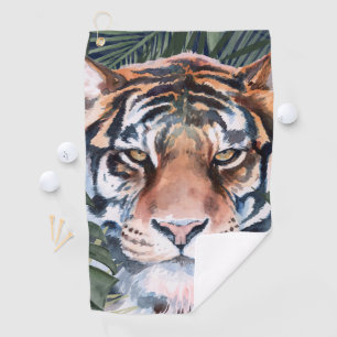 Jungle Cat - Tiger Golf Towel