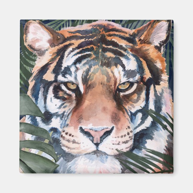 Jungle Cat - Tiger Magnet (Front)