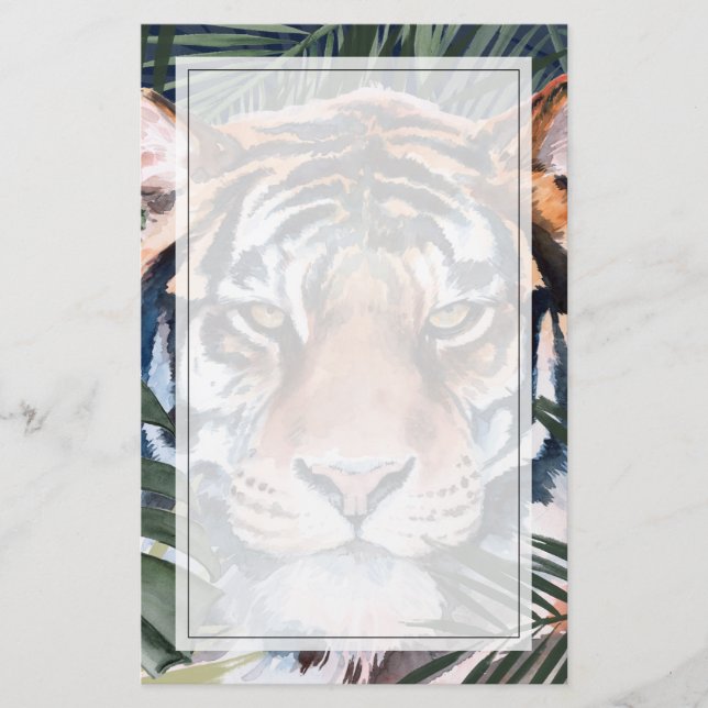 Jungle Cat - Tiger Stationery (Front)