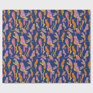 Jungle Chatter Wrapping Paper