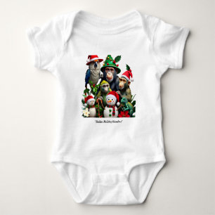 "Jungle Christmas Magic" Baby Bodysuit