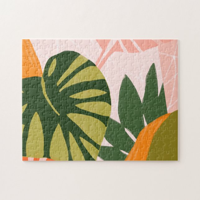Jungle Collage I Jigsaw Puzzle (Horizontal)