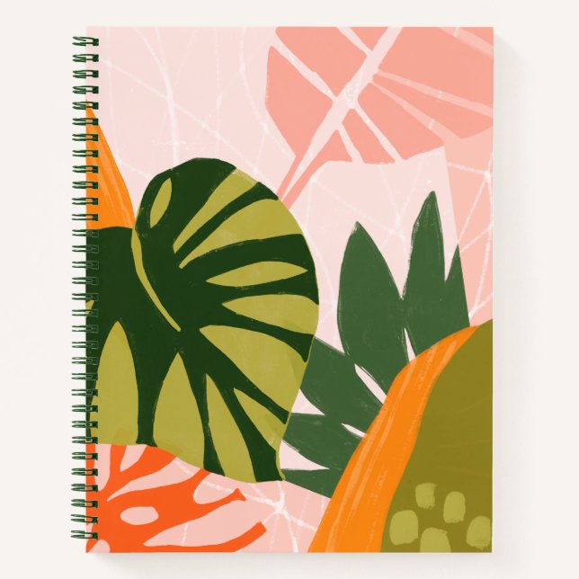 Jungle Collage I Notebook (Front)