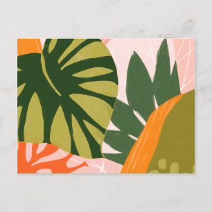 Jungle Collage I Postcard
