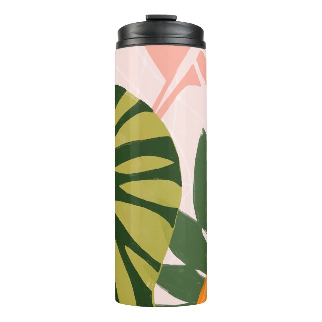 Jungle Collage I Thermal Tumbler (Front)