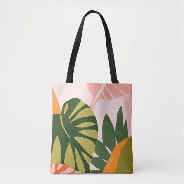 Jungle Collage I Tote Bag (Front)