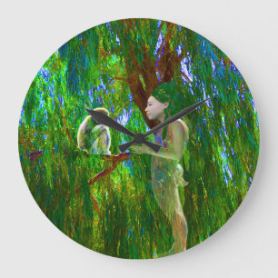 Jungle Connection Large Clock