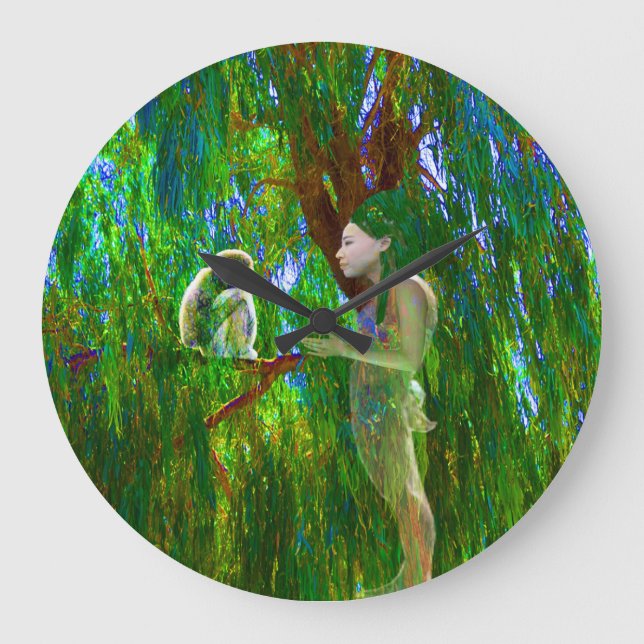Jungle Connection Large Clock (Front)