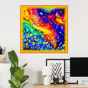 Jungle Dancing in the Sky. Buy Now Poster