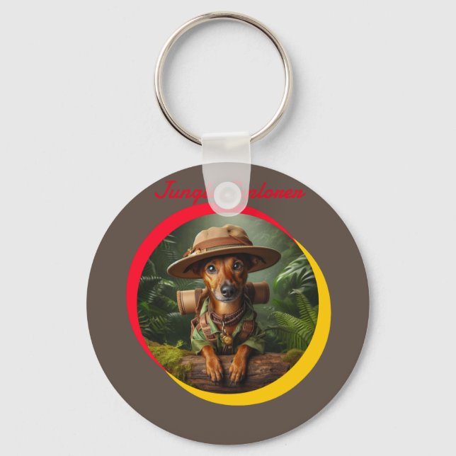 Jungle Explorer Key Ring (Front)