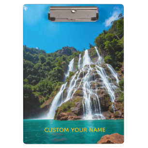 Jungle Fall Journal Where Thoughts Flow Like water Clipboard
