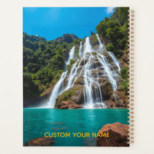 Jungle Fall Journal Where Thoughts Flow Like water Planner