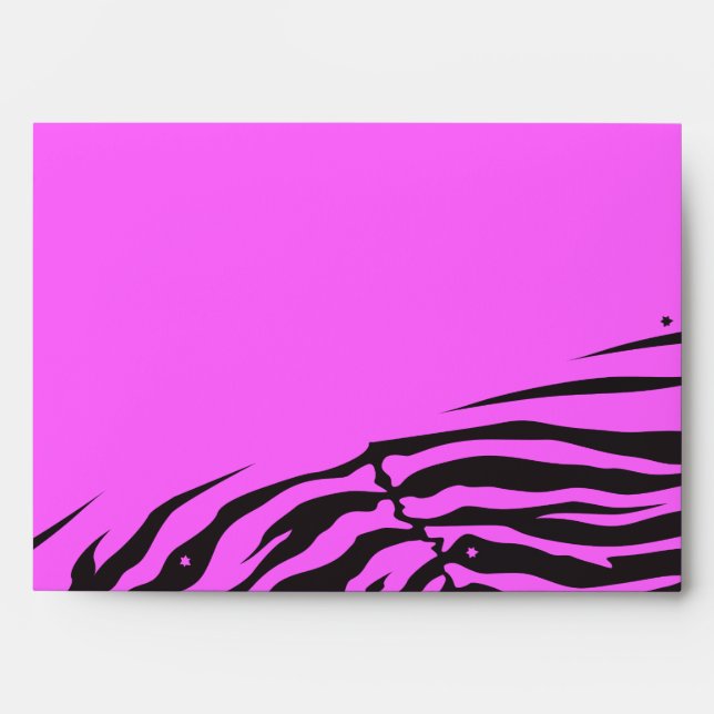 JUNGLE FEVER Bat Bar Mitzvah Custom Envelope (Front)
