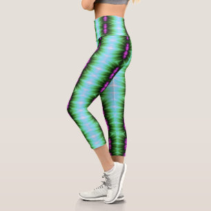 jungle fever  capri leggings