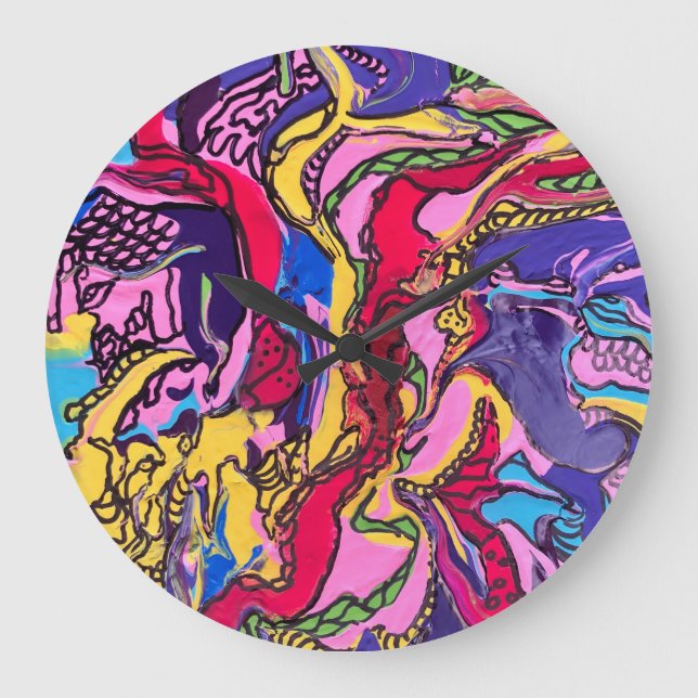 ‘Jungle Fever’ Design Clock 2 (Front)