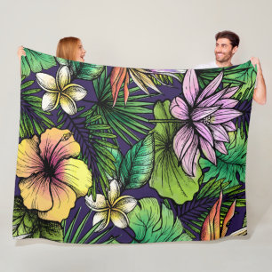 Jungle Fleece Blanket