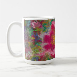 Jungle Flower Monogram Mug