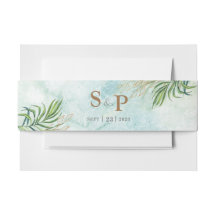 Jungle Foliage Exotic Green Watercolor