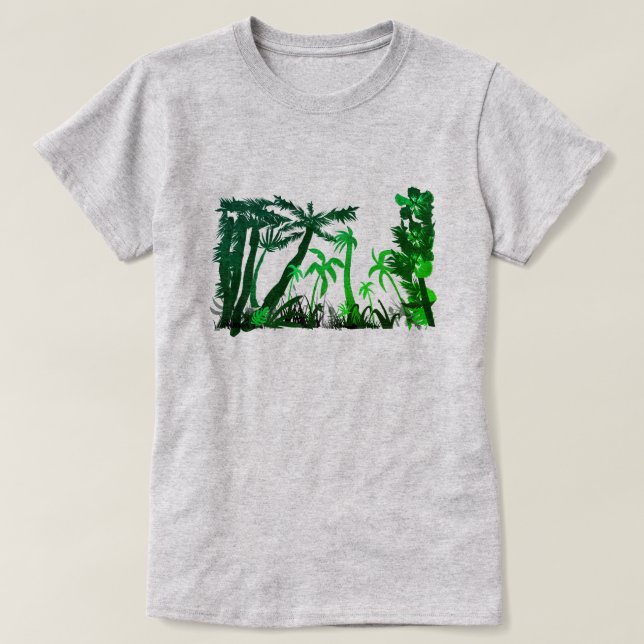 Jungle foliage T-Shirt (Design Front)