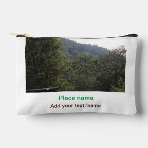 Jungle forest trees moutain travel add place name accessory pouch