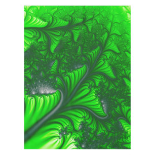 Jungle fractal tablecloth