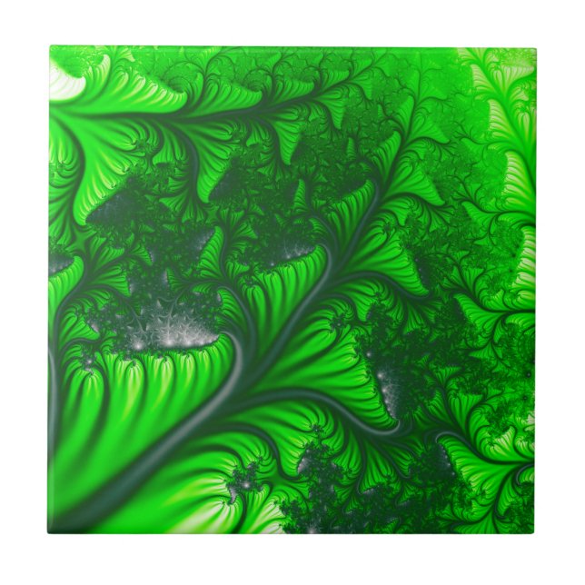 Jungle fractal tile (Front)