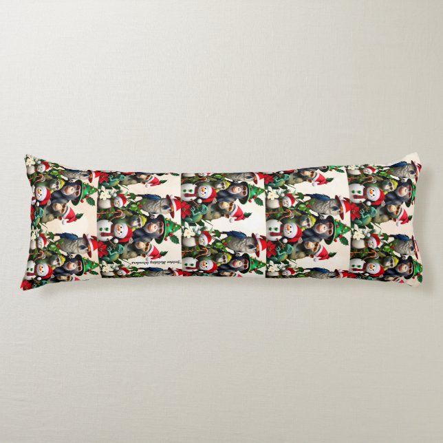 "Jungle Friends Forever" Body Cushion (Front)