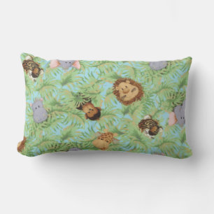Jungle Friends Lumbar Cushion