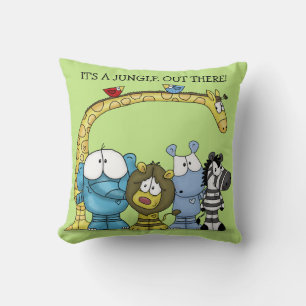 Jungle Friends-Wild About You Cushion