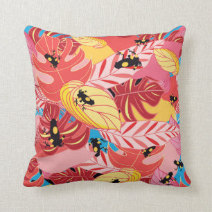 Jungle Frogs Cushion