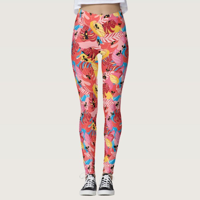 Jungle Frogs Leggings (Front)