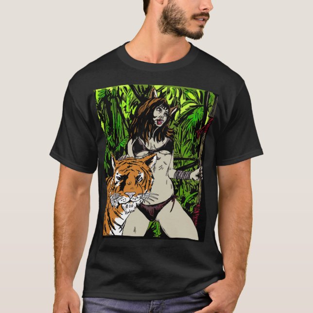 Jungle Girl 024 T-Shirt (Front)