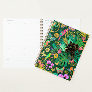 Jungle Golden Fantasy Surreal Exotic Planner